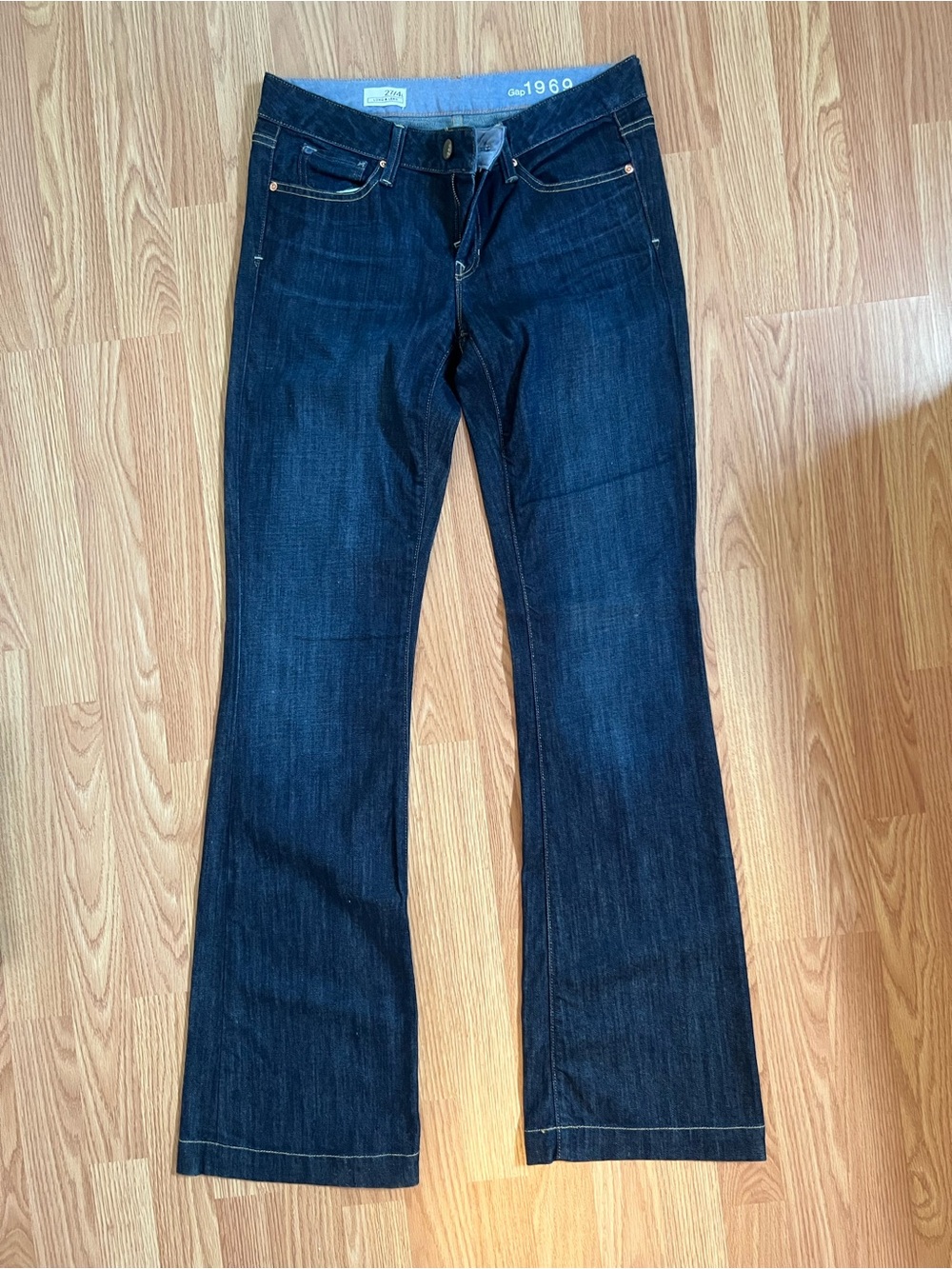 GAP Women's Dark Indigo Flare Jeans